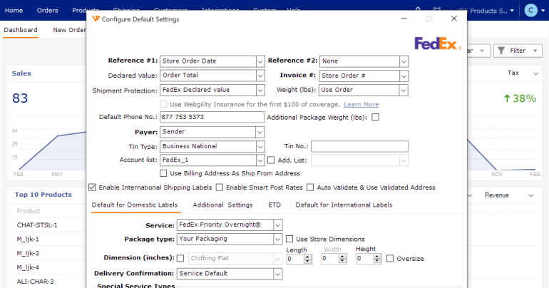 Dynamic settings and streamlined experience 