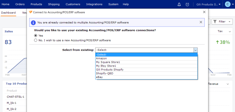 Reuse existing connection options